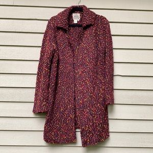 Curio long open sweater coat